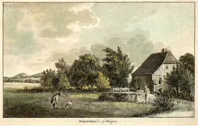 Walkemühle am Leinekanal südlich der Innenstadt von Göttingen